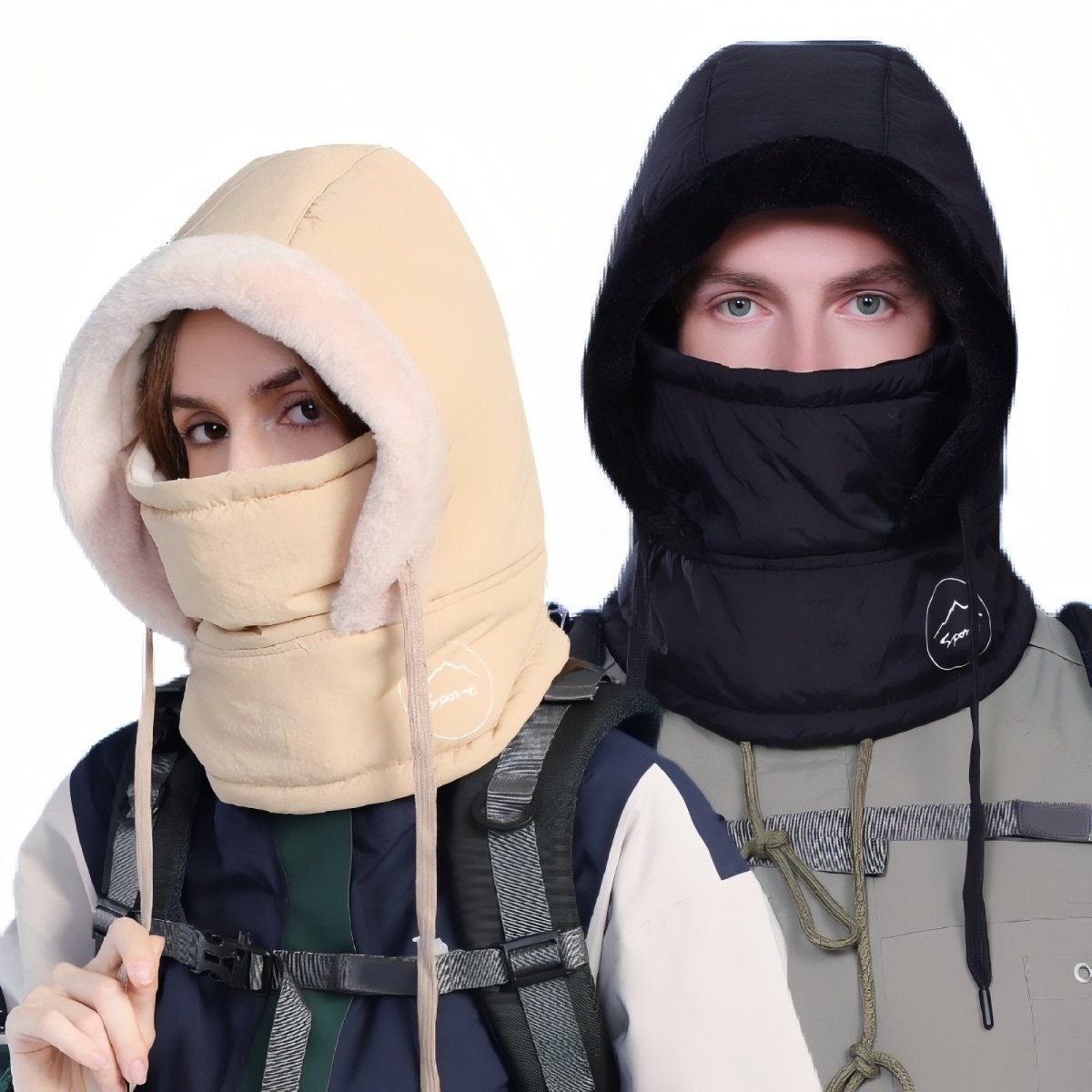 Water - Resistant Thermal Winter Balaclava with Adjustable Fit - Active Peaks