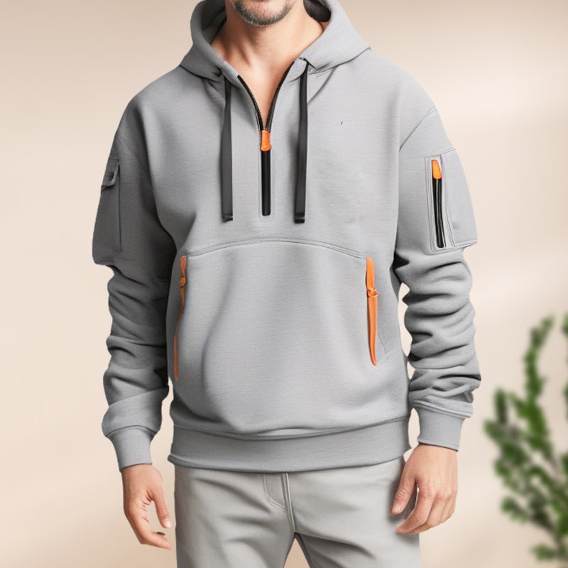 Lightweight Half - Zip Outdoor Hoodie | Active Peaks - Active Peaks
