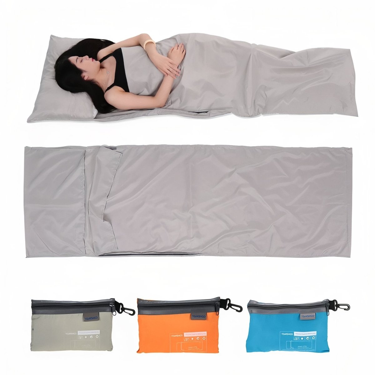 Lightweight Breathable Sleeping Bag Liner for Camping and Trekking - Active Peaks