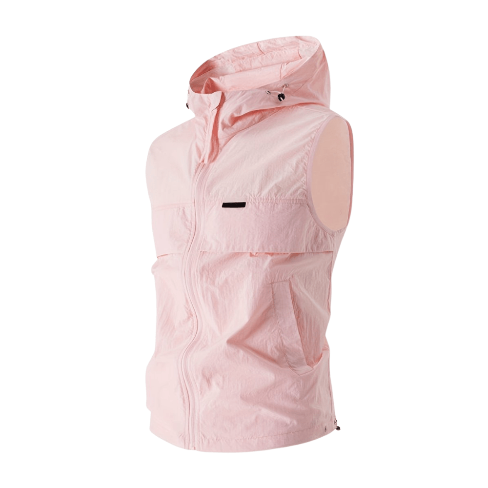Lightweight Hooded Sleeveless Vest - Active Peaks
