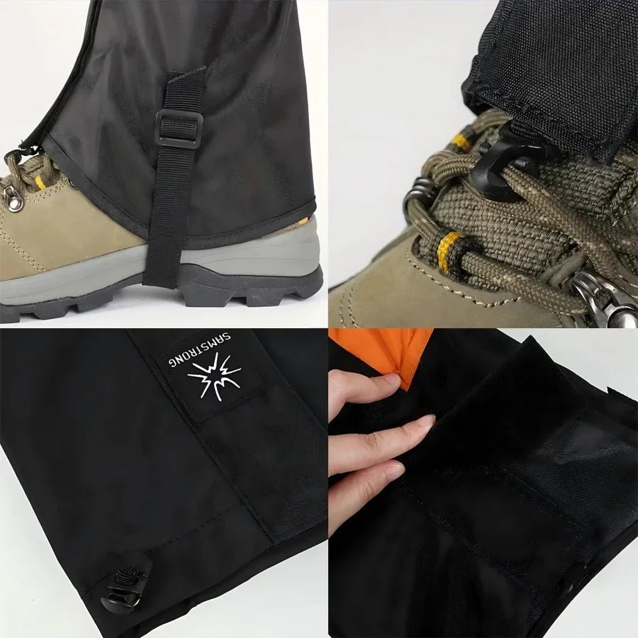 Waterproof Hiking Gaiters – Adjustable and Breathable - Active Peaks