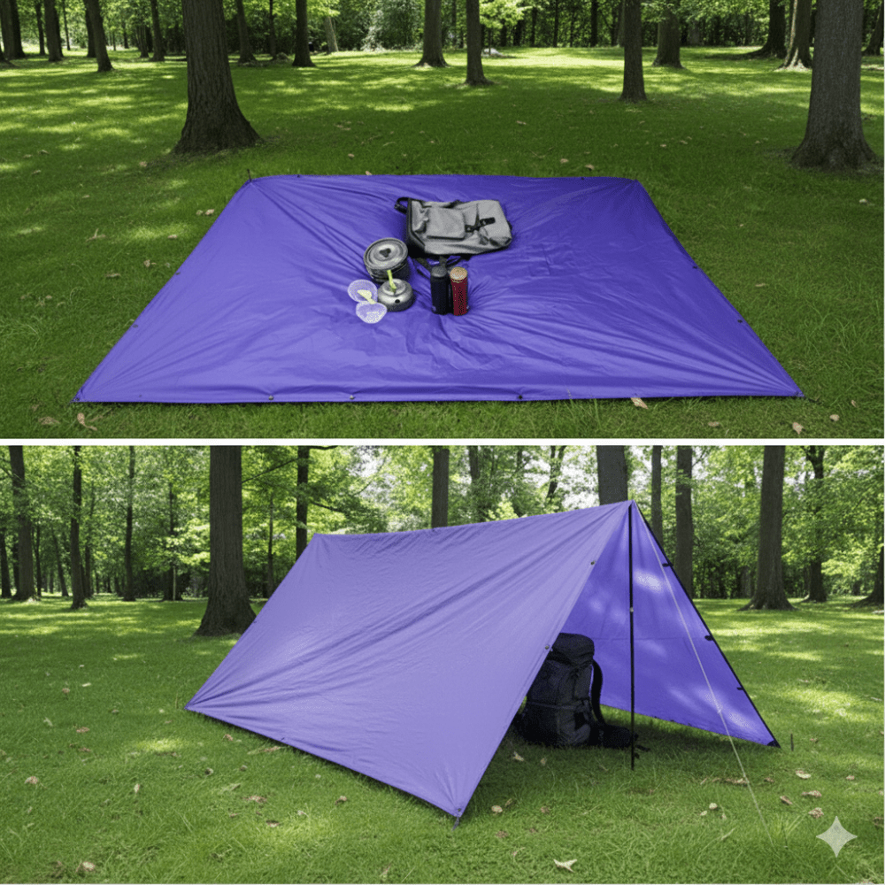 Rain Poncho – Lightweight Water - Resistant Packable Design | Active Peaks - Active Peaks