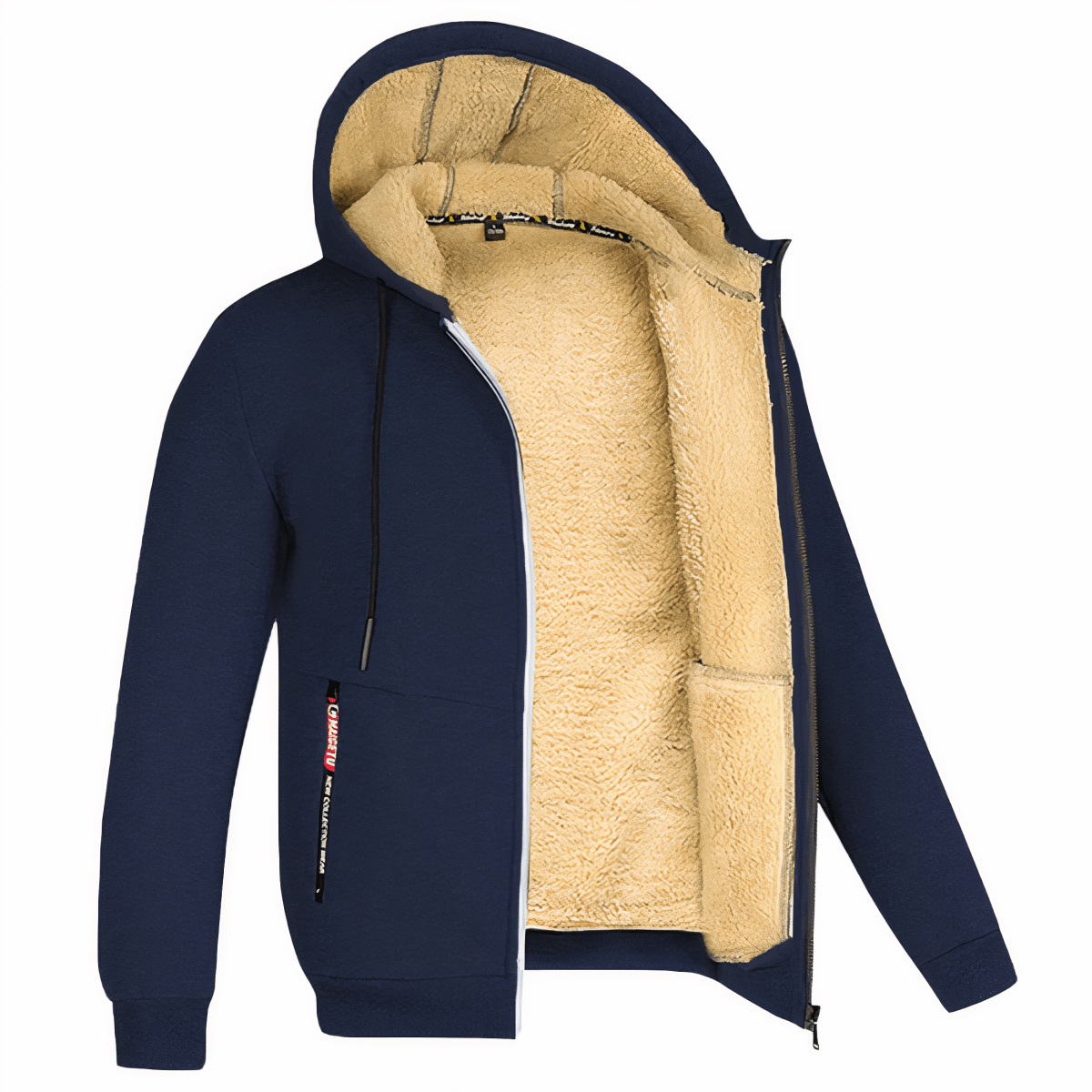 Men’s Fleece - Lined Hooded Jacket | Active Peaks - Active Peaks