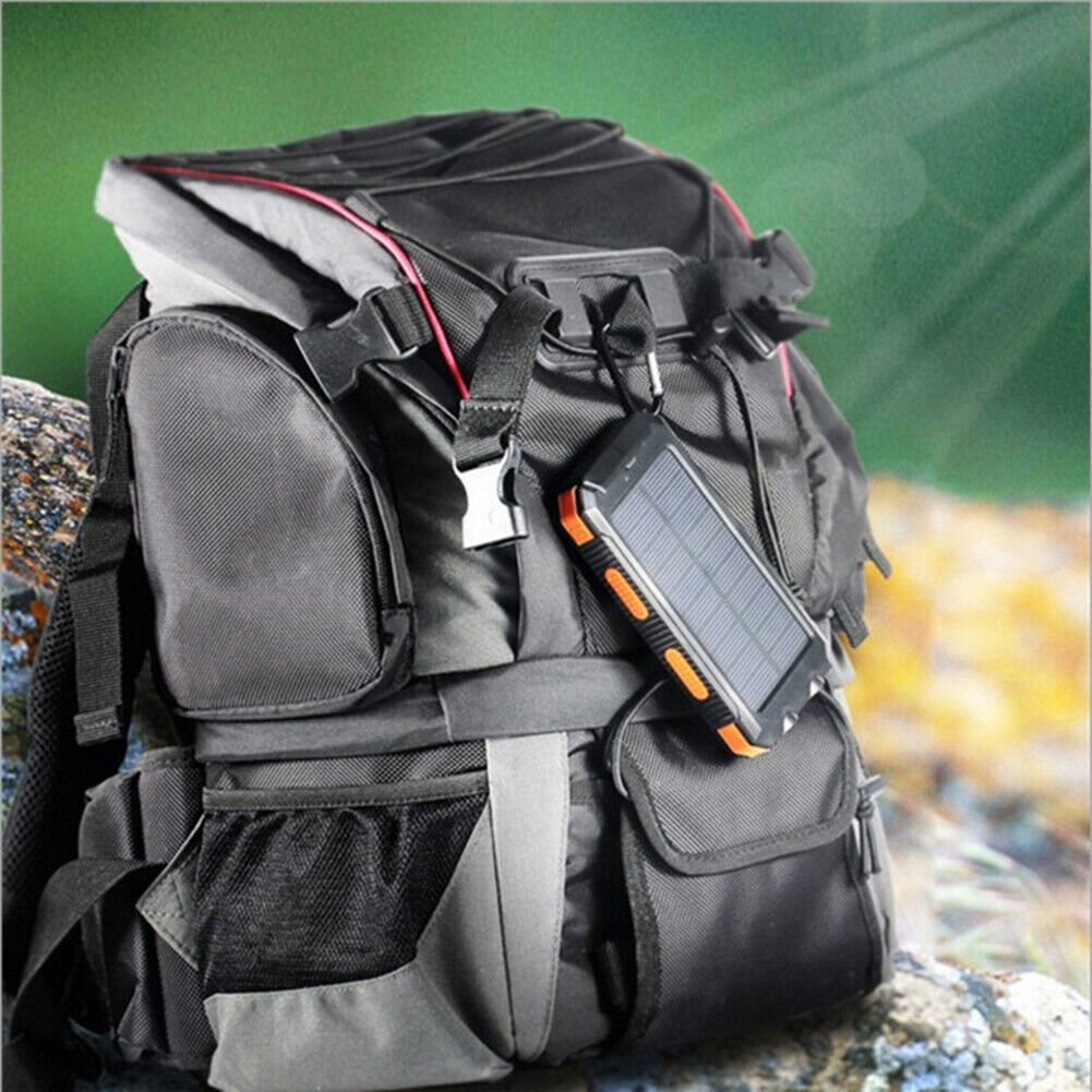 Solar Power Bank Waterproof Shockproof 10000 mAh | Active Peaks - Active Peaks