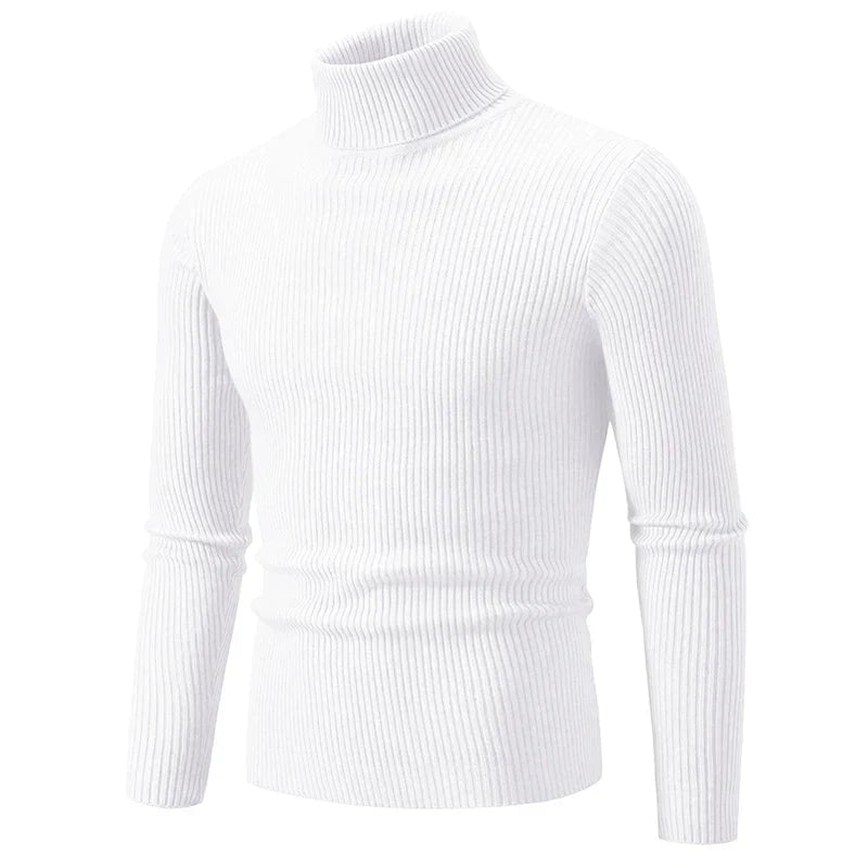 Men’s Ribbed Turtleneck Sweater | Active Peaks - Active Peaks
