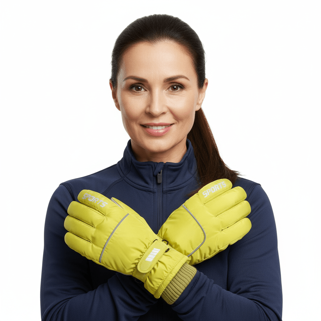 Thermal Waterproof Ski Gloves with Touchscreen Design - Active Peaks