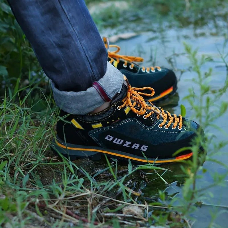 Durable Men’s Low Hiking Shoes – Water - Resistant Outdoor Footwear - Active Peaks