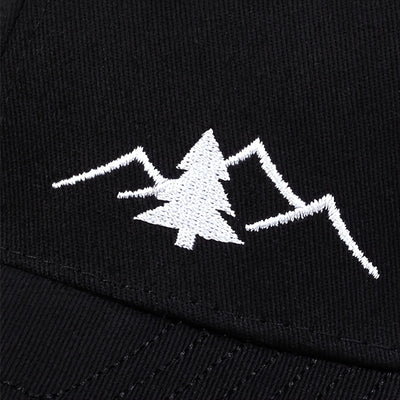 TrailGuard – Adjustable Sun Protection Baseball Cap with Embroidered Mountain Design