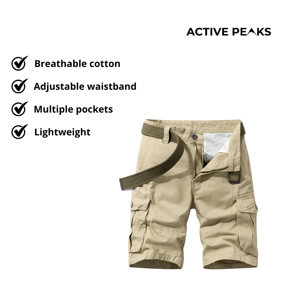 Lightweight Durable Hiking Shorts for Men | Active Peaks