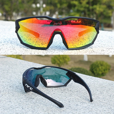 TrailGuard – Windproof Cycling Sunglasses with Interchangeable Lenses for Outdoor Sports