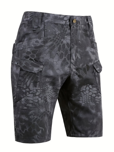 VentureGear – Multi-Pocket Tactical Cargo Shorts for Men | Water-Resistant & Durable