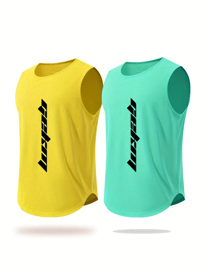 ActivePeaks – Breathable & Lightweight Sleeveless Running Set for Night Runs & Workouts