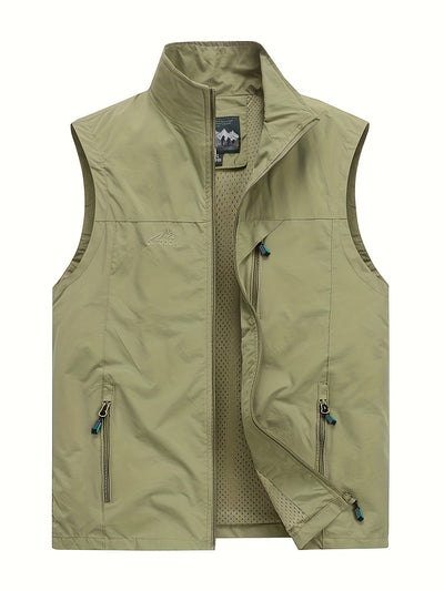 TrailGuard – Lightweight & Durable Zip-Up Outdoor Vest