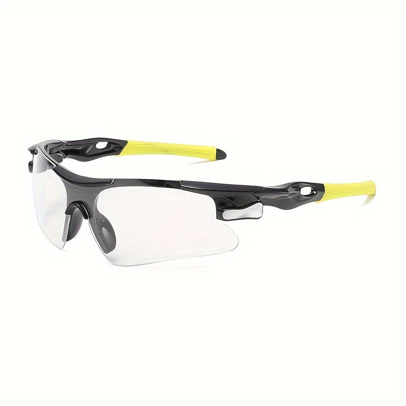 TrailGuard – Windproof Half-Frame Sports Sunglasses for Running & Cycling