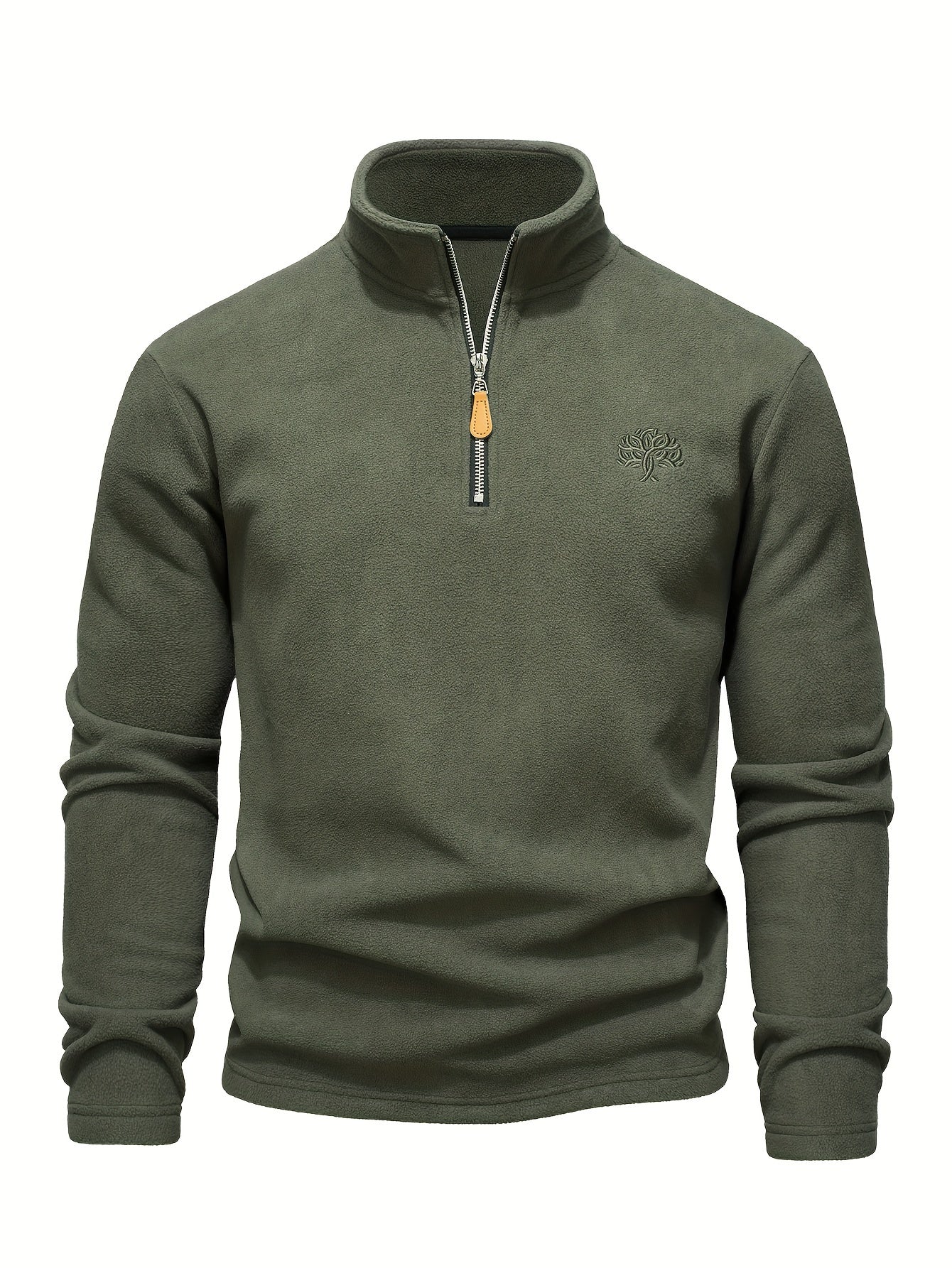 ActivePeaks – Warm & Comfortable Half-Zip Fleece Sweatshirt for Outdoor Activities