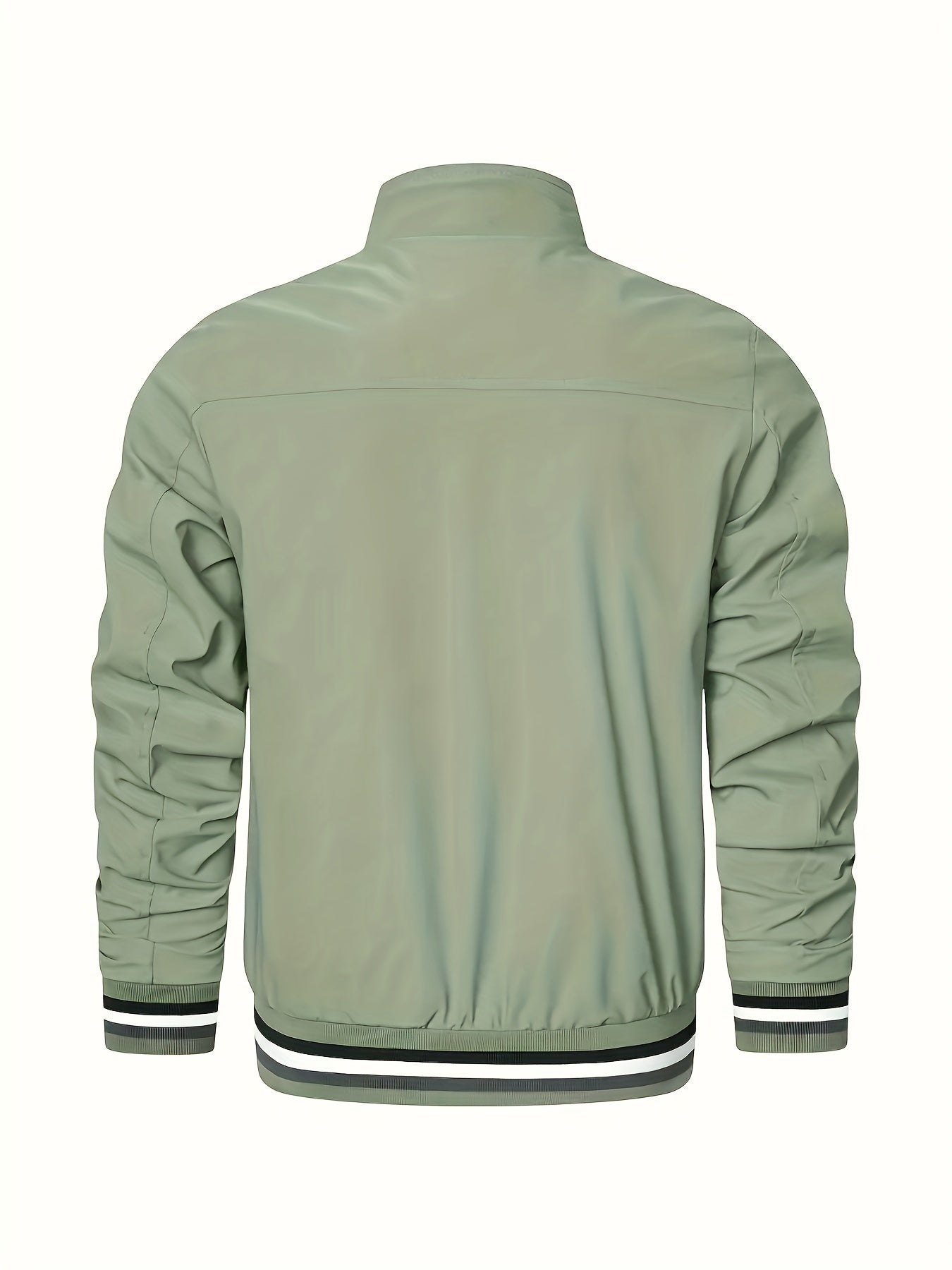 VentureGear – Windproof & Lightweight Bomber Jacket for Men | Classic Zip-Up Design for Outdoor & Casual Wear