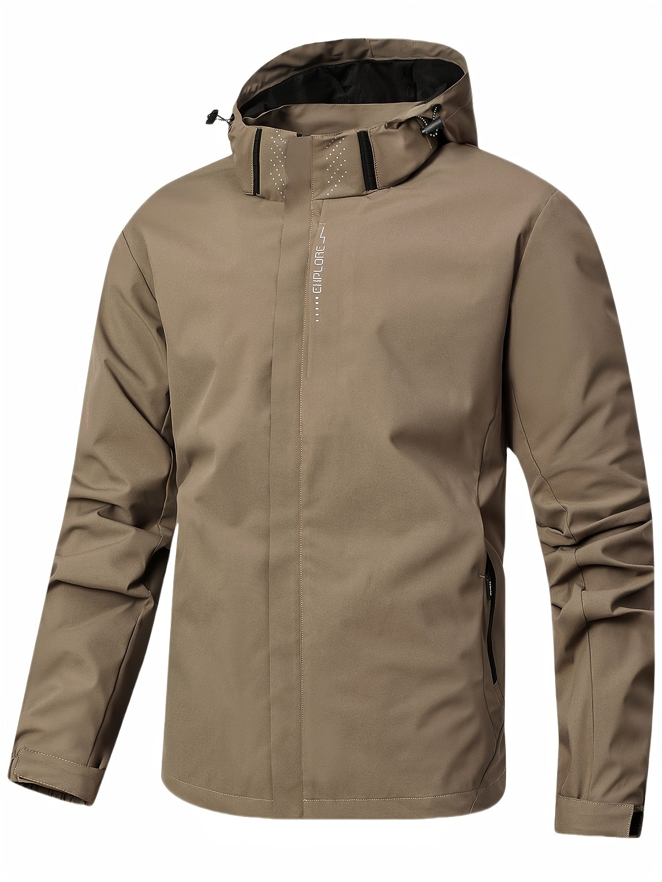 SummitShield – Windproof Jacket for Men | Detachable Hood & Functional Pockets