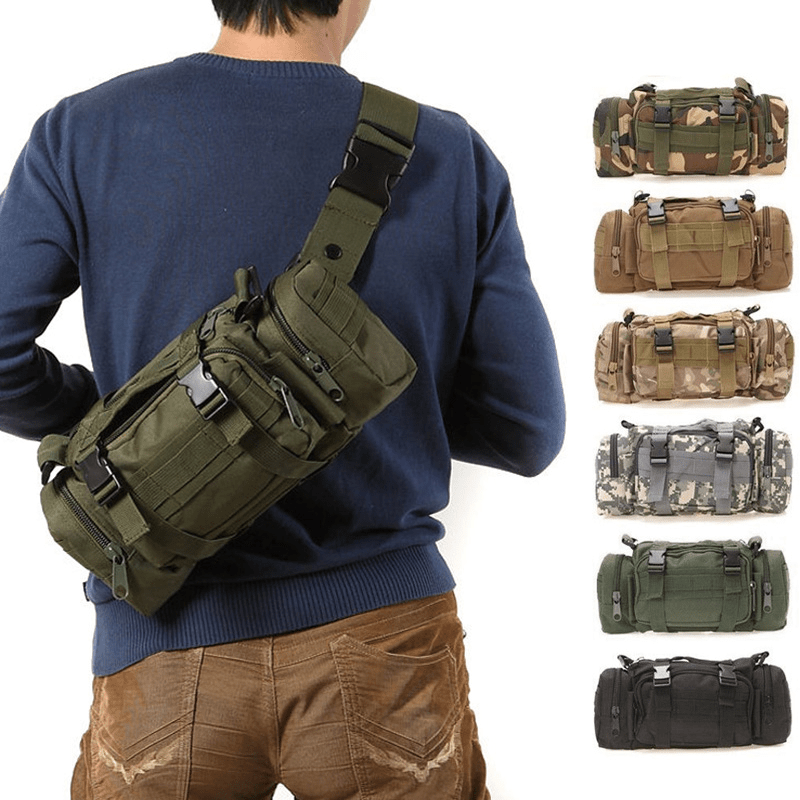 TrailGuard – Rugged & Versatile Tactical Crossbody Bag