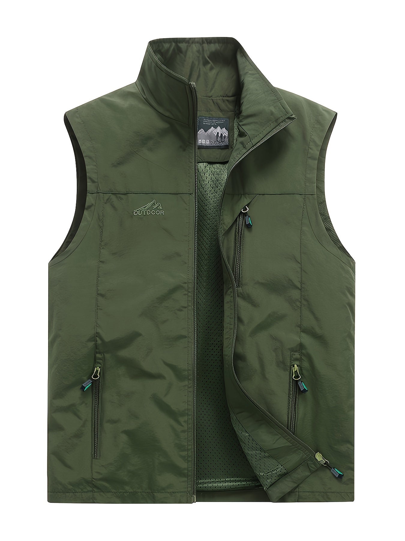 TrailGuard – Lightweight & Durable Zip-Up Outdoor Vest