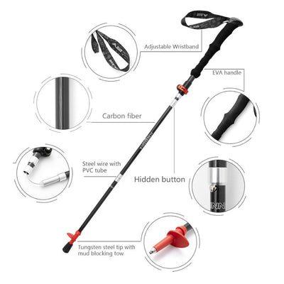 ActivePeaks – Ultra-Light & Adjustable Trekking Poles for Hiking & Outdoor Adventures