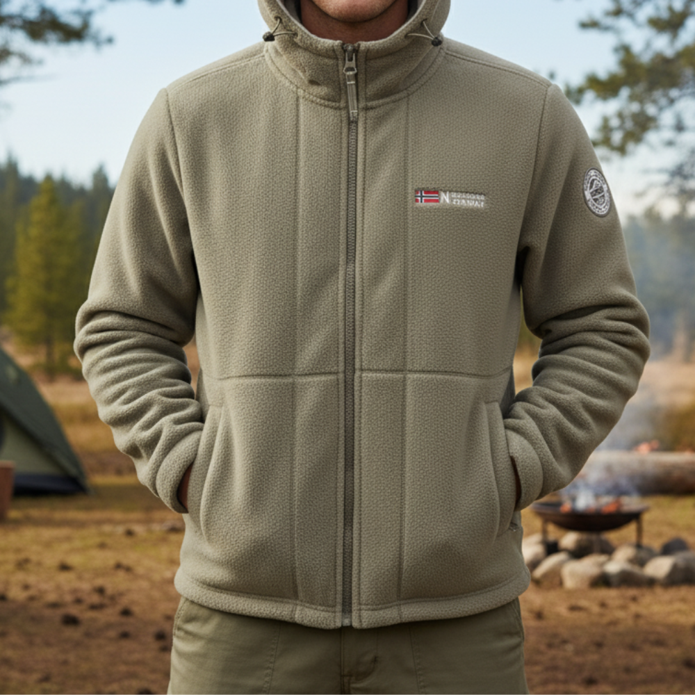 Men’s Fleece Jacket Windproof Breathable