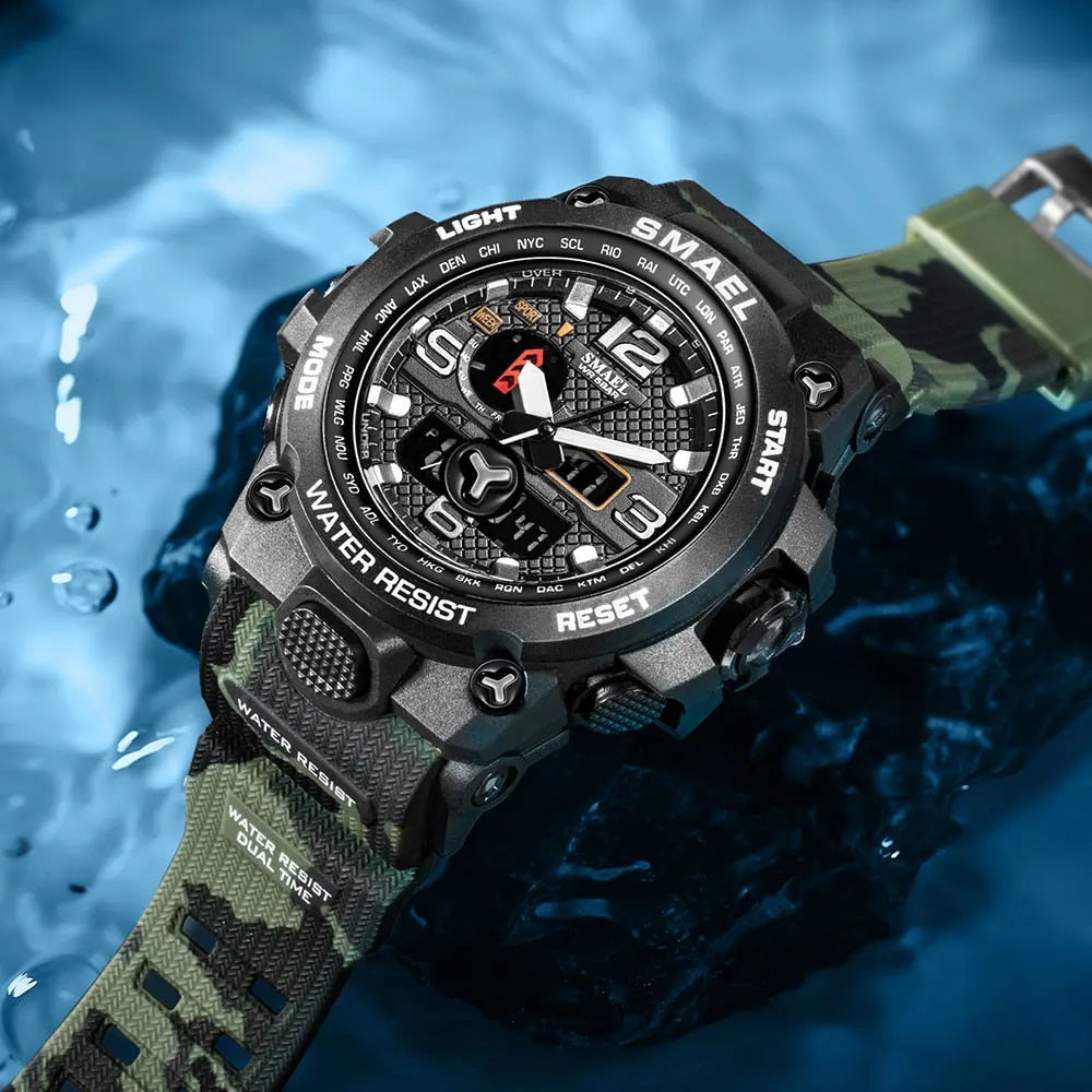 TrekMaster – Multi-Function Survival Watch for Hiking & Outdoor Adventures