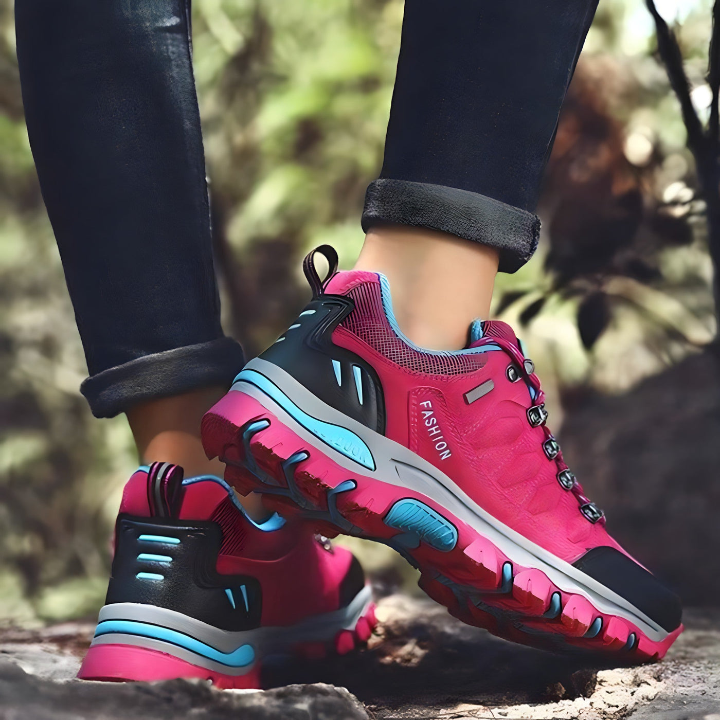 TrailStep – Lightweight & Supportive Women's Hiking Shoes for Outdoor & Urban Use