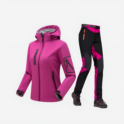 TrailGuard – Women's Softshell Trekking Set for Outdoor Adventures