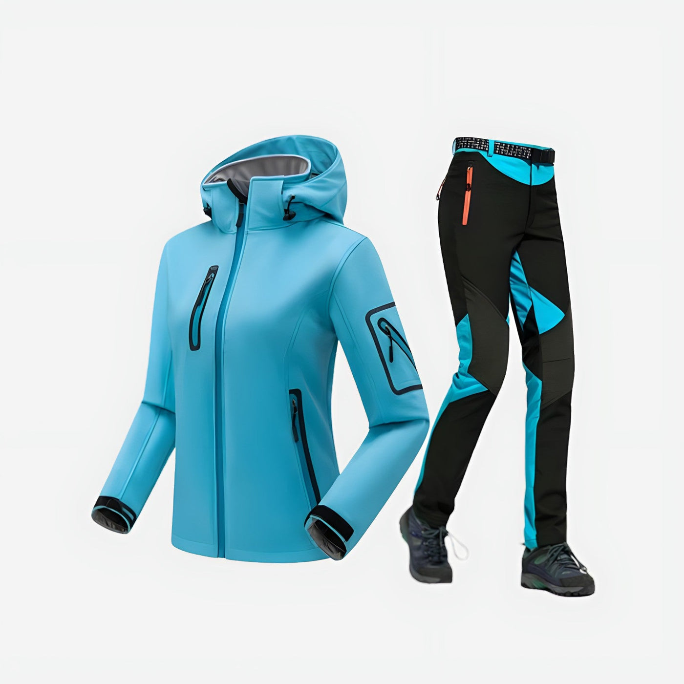 TrailGuard – Women's Softshell Trekking Set for Outdoor Adventures