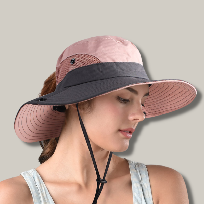 SunGuard – Lightweight & Adjustable UV Protection Hat for Women