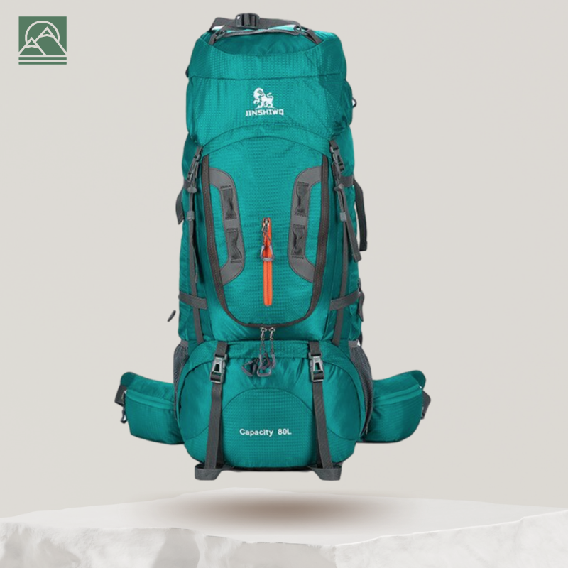 VentureGear – 80L Lightweight & Water-Resistant Trekking Backpack for Hiking & Camping