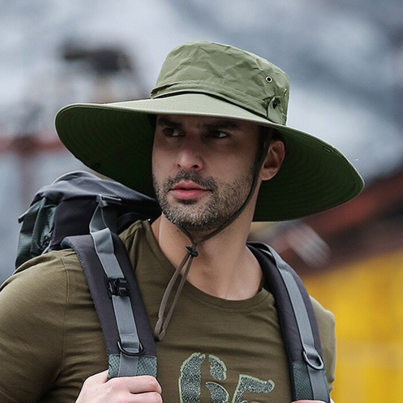 VentureGear – Lightweight & Breathable Safari Hat for Outdoor Adventures