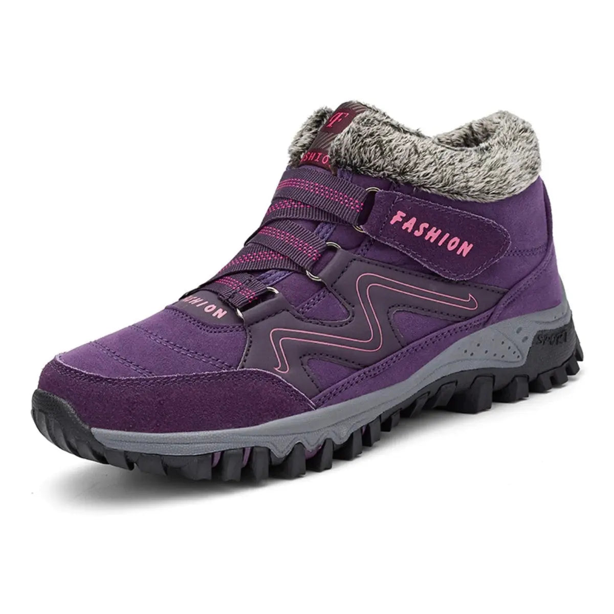 TrailStride – Supportive & Padded Women's Hiking Boots for Comfort