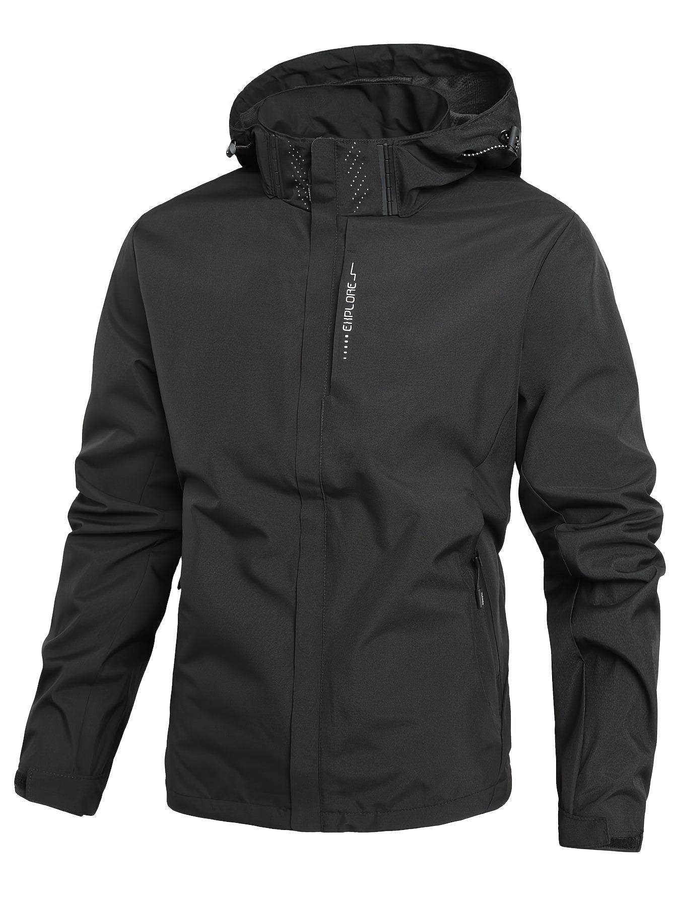 SummitShield – Windproof Jacket for Men | Detachable Hood & Functional Pockets