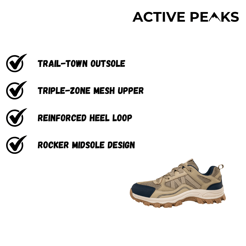 Lightweight Breathable Hiking Shoes for Outdoor Use - Active Peaks