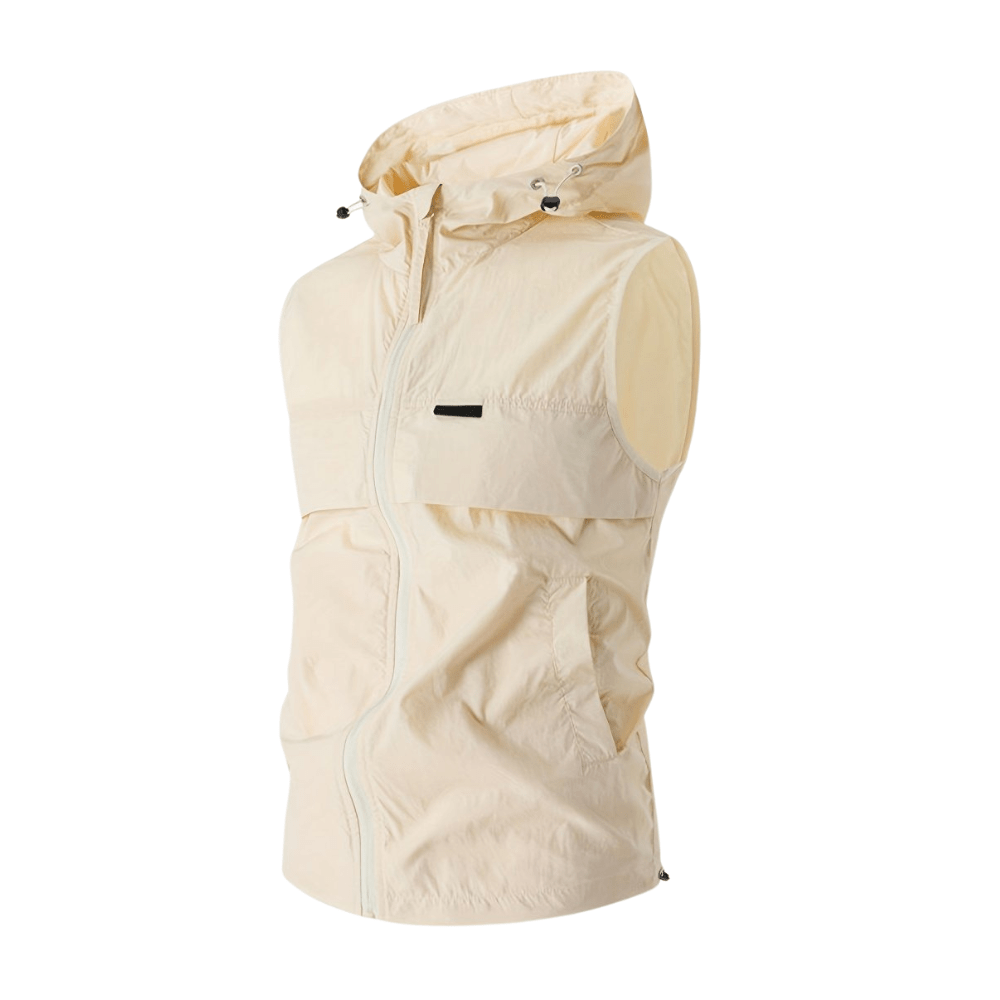 Lightweight Hooded Sleeveless Vest - Active Peaks