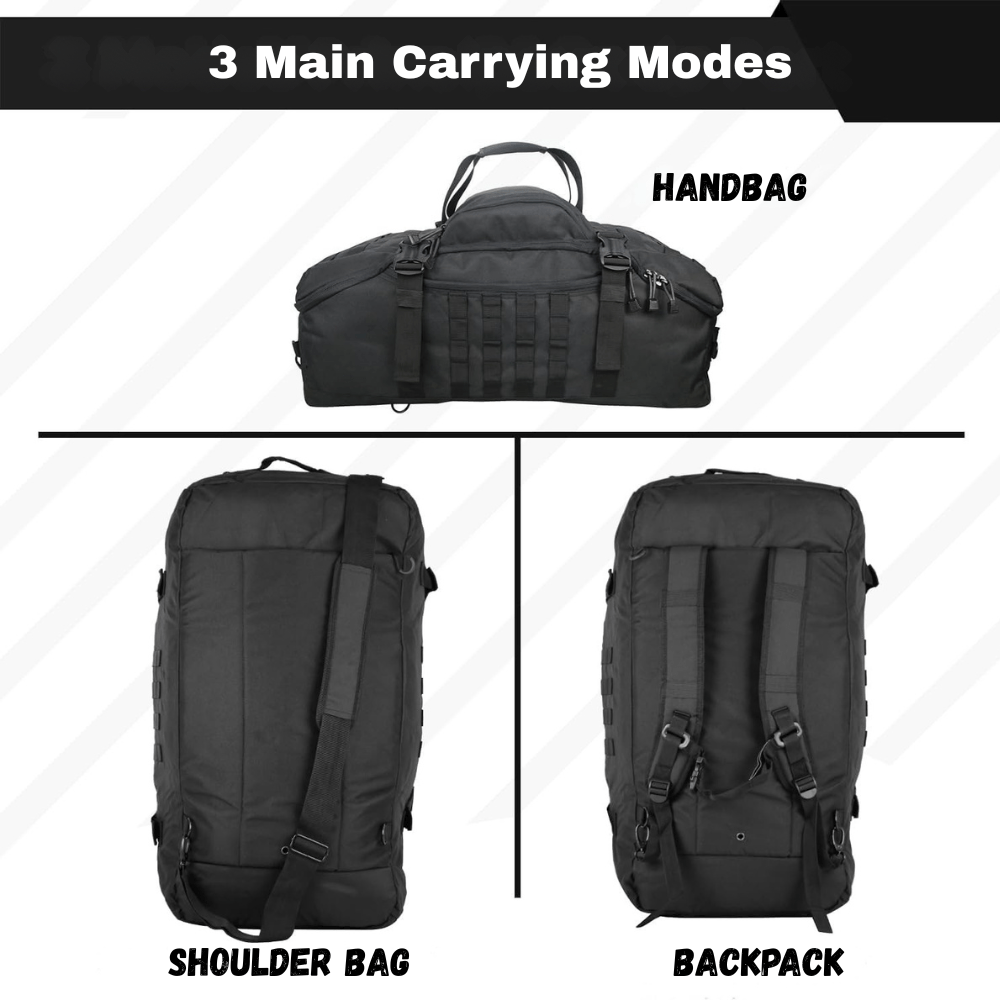 Sports Bag – Waterproof & Versatile 3 - in - 1 Design - Active Peaks