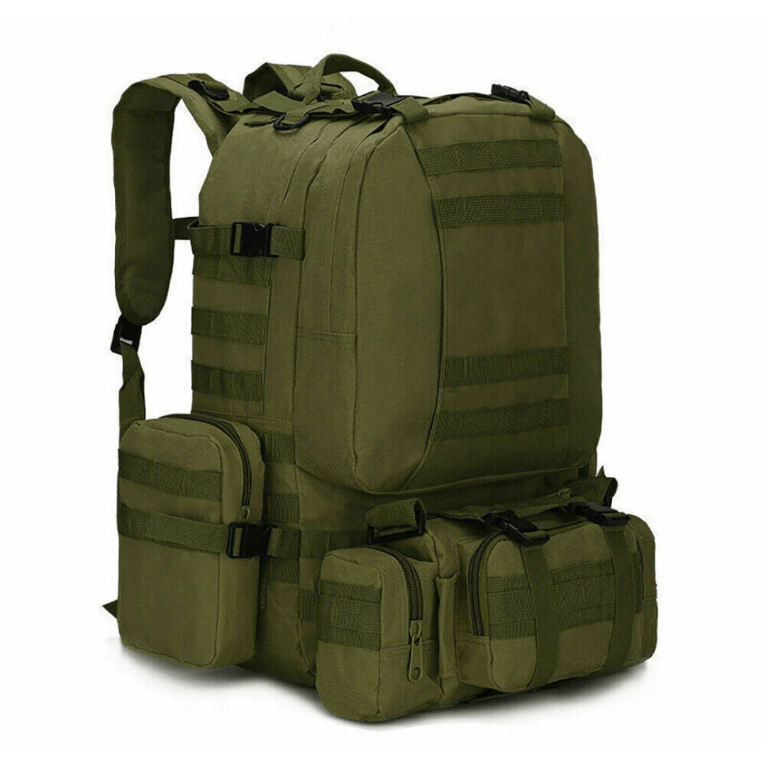Water - Resistant and Rugged 50L Tactical Backpack - Active Peaks