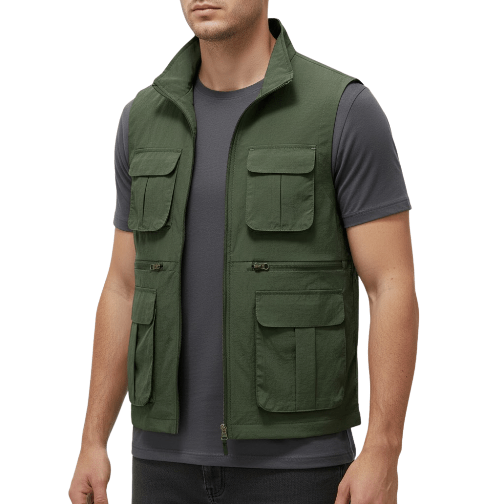 Lightweight Travel Vest – Multi - Pocket & Quick - Dry | Active Peaks - Active Peaks