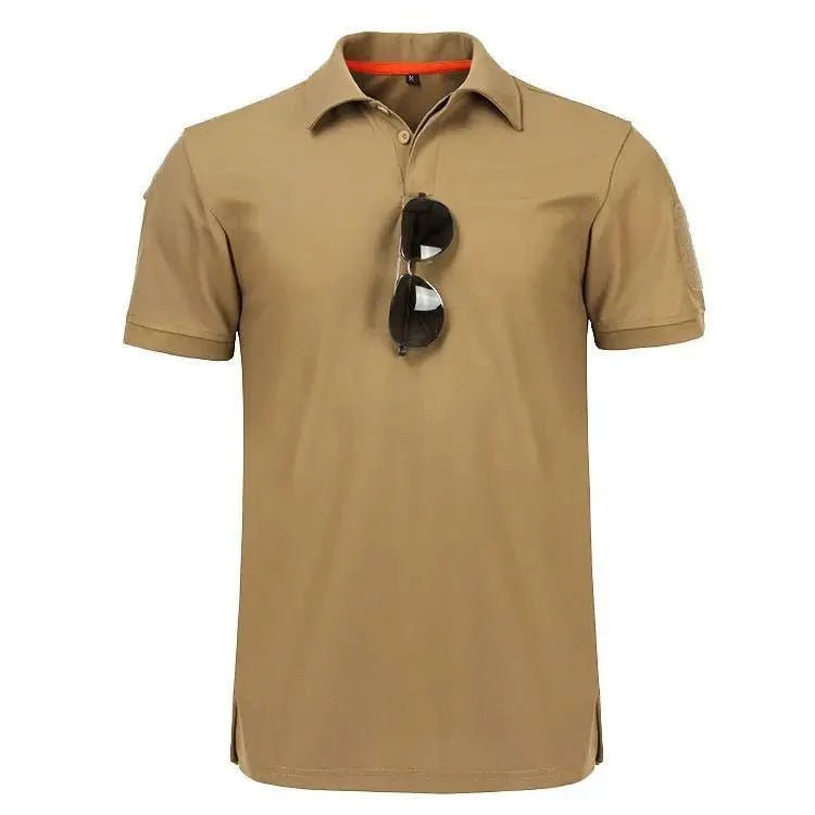 Breathable Short - Sleeve Outdoor Polo Shirt - Active Peaks