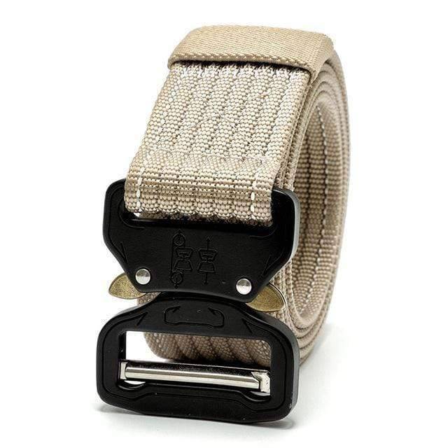 Adjustable Tactical Belt – Durable Nylon Outdoor Utility Fit - Active Peaks