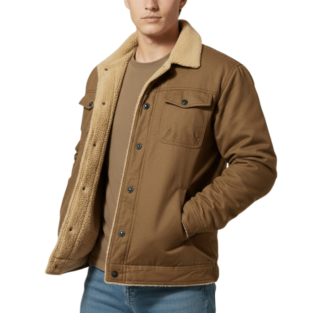 Men’s Fleece - Lined Outdoor Jacket | Active Peaks - Active Peaks