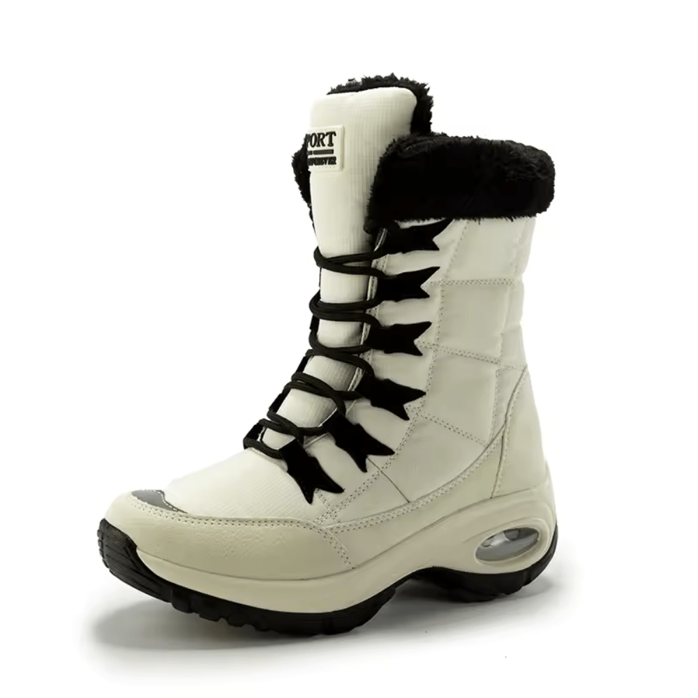 Waterproof Snow Boots - Fleece - Lined and Non - Slip for Women - Active Peaks