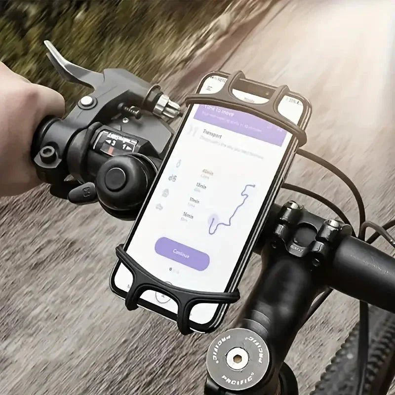 Flexible Silicone Bike Phone Mount – Rotatable & Shock - Resistant | Active Peaks - Active Peaks