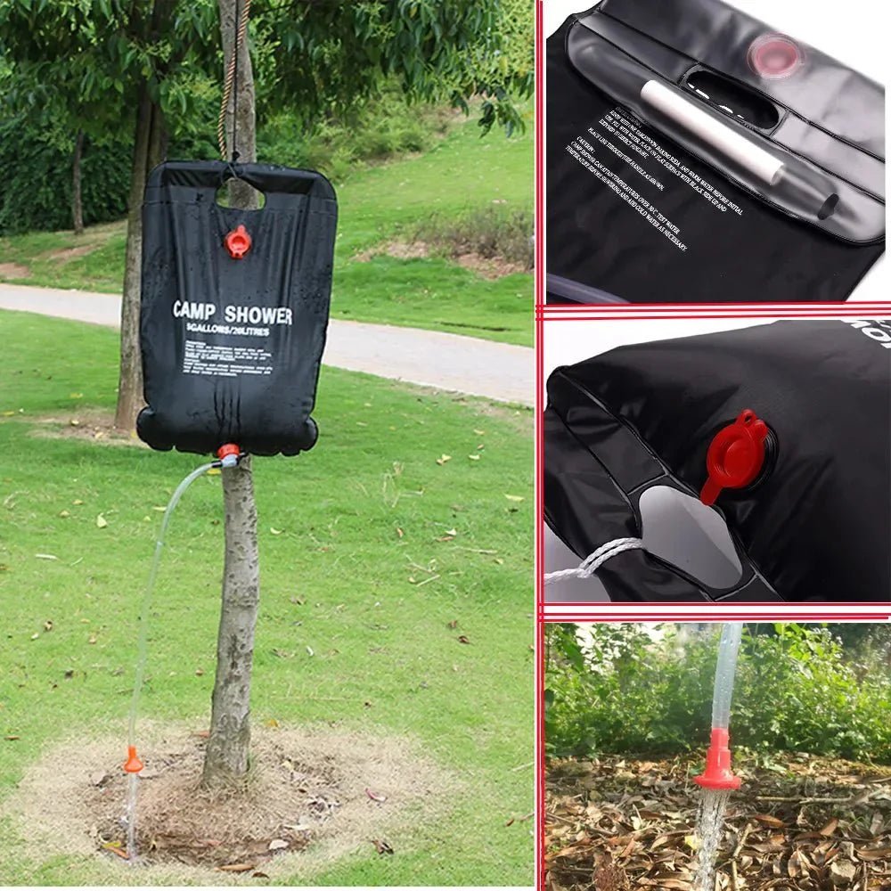 Portable Solar Shower 20 L | Active Peaks - Active Peaks