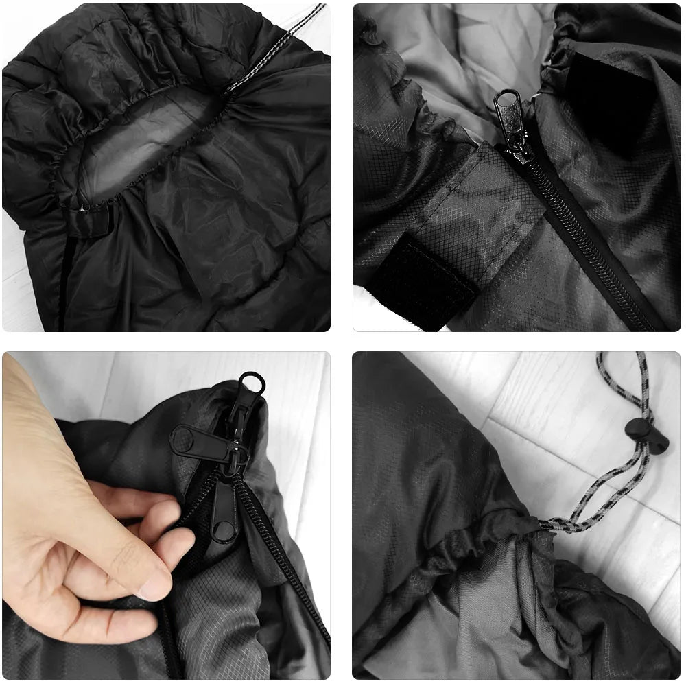Lightweight 4 - Season Sleeping Bag – Warm Cotton Mummy Style - Active Peaks