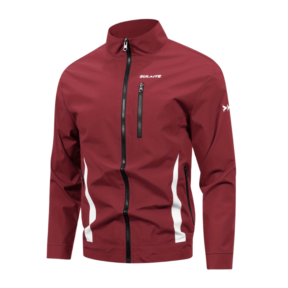 Lightweight Zip - Up Outdoor Jacket with High Collar | Active Peaks - Active Peaks
