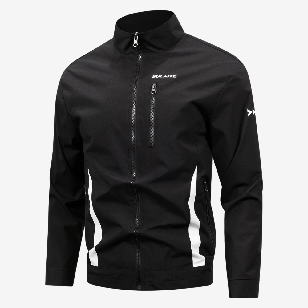 Lightweight Zip - Up Outdoor Jacket with High Collar | Active Peaks - Active Peaks