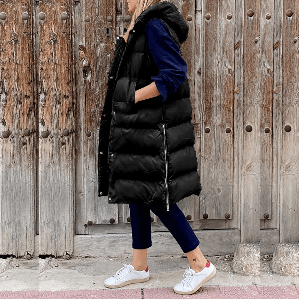 Long Padded Puffer Vest | Active Peaks - Active Peaks