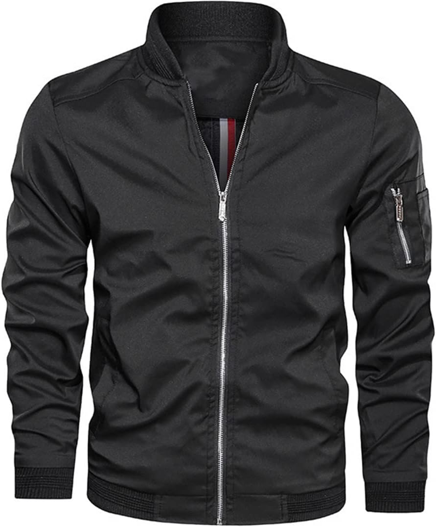 Lightweight Wind - Resistant Bomber Jacket | Active Peaks - Active Peaks